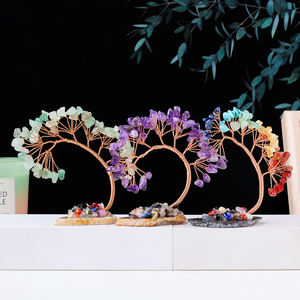 Árbol <span class=keywords><strong>de</strong></span> Cristal Natural al por Mayor, Adornos <span class=keywords><strong>de</strong></span> Feng Shui con Energía Curativa, Árbol <span class=keywords><strong>de</strong></span> Cola <span class=keywords><strong>de</strong></span> Fénix para Chakras, Decoración del Hogar - Product Image 4