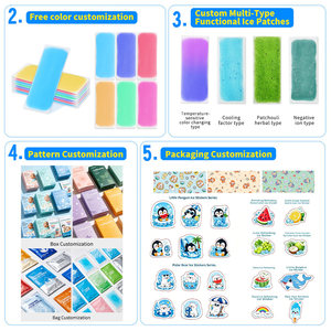 Patch de gel rafraîchissant contre la fièvre à étiquette privée personnalisée pour bébés, enfants et adultes - Product Image 5