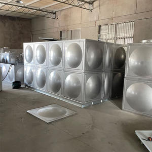 Réservoir d'eau modulaire en acier inoxydable pour l'eau potable SS304 1000L Réservoir d'eau carré en acier inoxydable - Product Image 2