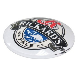 Medallones Personalizados para Torres de Cerveza, Placas con Logotipo Personalizado, Lentes de Acrílico Redondas de 81.6, 80 y 65 mm de Diámetro - Product Image 1