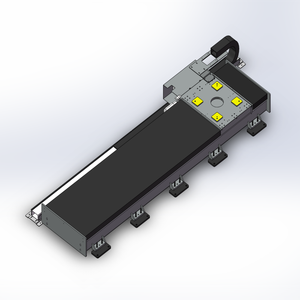 Série de portiques à structure de treillis avec couvercle de soufflet de rail de déplacement de 7e axe non standard, dotée de composants moteur PLC, d'engrenages et de roulements - Product Image 5
