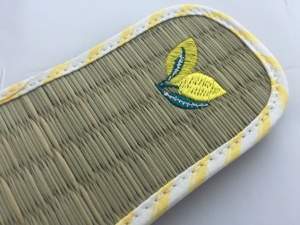 Infradito da <span class=keywords><strong>donna</strong></span> in <span class=keywords><strong>paglia</strong></span> intrecciata con suola in EVA, traspiranti, leggere, antiscivolo, per l'estate e la spiaggia - Product Image 3