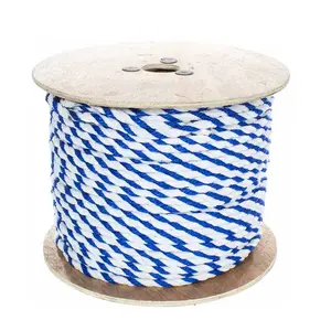 factory twisted 3 strands 4 strands polypropylene rope 6mm to 24mm