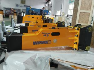 مصنع توريد <span class=keywords><strong>SOOSAN</strong></span> b43 صندوق خرسانة هيدروليكية صامتة ، مرفق هدم 6-9 - Product Image 3