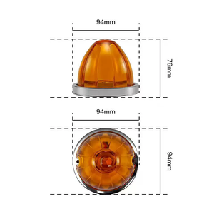 Luces LED Estilo Sandía <span class=keywords><strong>de</strong></span> Vidrio y Plástico, Ideales como Luces Laterales para <span class=keywords><strong>Camiones</strong></span>, Luces Intermitentes y Luces <span class=keywords><strong>de</strong></span> Señalización para Barcos - Product Image 5