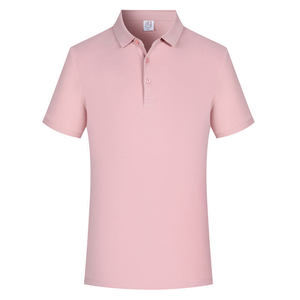 Polo Shirt Solid Color Short Sleeve Polyester Workwear Daily Wear Summer Clothing Anglia Gray Blue Navy Pink Black - Product Image 3