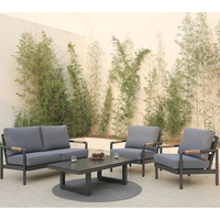 OSMEN Tamarama mobilier d'extérieur canapé de salon ensemble de 5 pièces