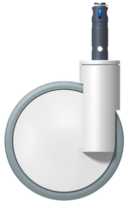 8-Zoll-medizinisches Rad für Kranken tragen 200x32mm Tpe/pp Graue Trage Medizinische Lenkräder mit Kugellager für Kranken häuser - Product Image 2