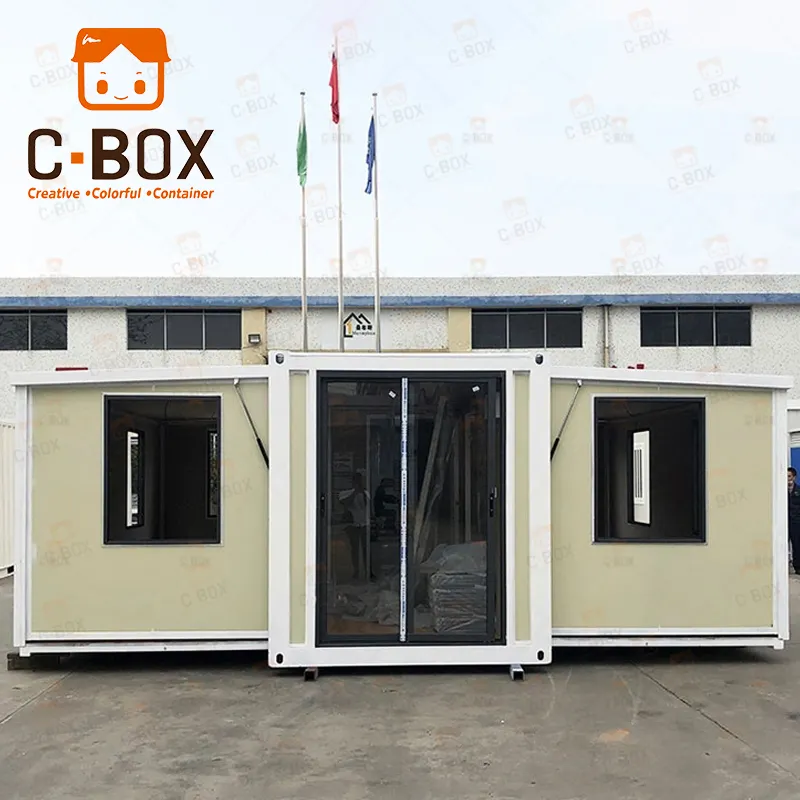 Schnelles Bauen und schnelle Montage 20ft 40ft Folding Expand able Container House Offices Shop