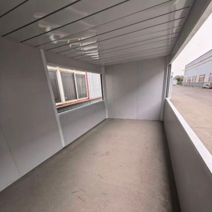 Venta Directa <span class=keywords><strong>de</strong></span> <span class=keywords><strong>Mini</strong></span> Casa Móvil Prefabricada Desmontable, Estructura <span class=keywords><strong>de</strong></span> Acero, Casa Contenedor Prefabricada en Paquete Plano - Product Image 6