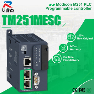 Nouveau module PLC TM251MESC d'origine, 24VDC, Port Ethernet, CAN, Modicon M251, contrôleur logique programmable, automatisation industrielle - Product Image 1