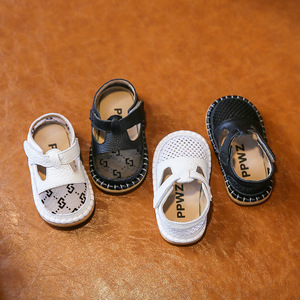 Chaussures de marche pour bébé de 0 à 3 ans, sandales d'été pour bébé, sandales non-convalescentes pour bébé fille - Product Image 4