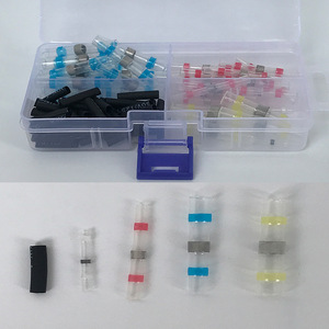Multicolor Plastic <b>Electrical</b> Connector <b>Kit</b> With Heat Shrink Tube And Waterproof Terminal For Wiring Connection - Product Image 1