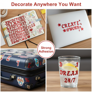 สติกเกอร์ไวนิลแบบมีกาวในตัว เทปโฟมพีวีซีแบบมีกลิตเตอร์ - Product Image 2