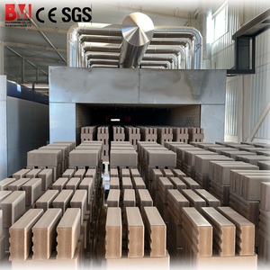 Ziegel-Tunnelofen Gasofen für Keramik BRICKMAC Gasofen für Keramik-Lehmziegel Ziegelherstellungsmaschine Automatisch NJBM - Product Image 1