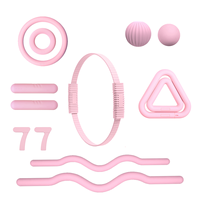 Ensemble de Pilates portable de haute qualité XLAN avec logo personnalisé, respectueux de l'environnement, avec tapis de yoga épais pliable en PU, tapis d'exercice pour femmes