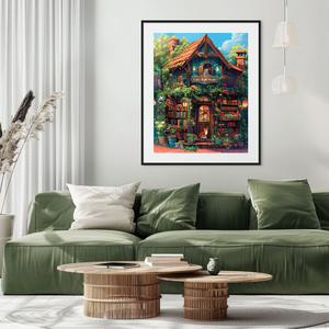 <span class=keywords><strong>Pintura</strong></span> acrílica creativa de diamantes 5D para niños, taladro completo, Animal y paisaje personalizados, decoración del hogar de estilo japonés - Product Image 6