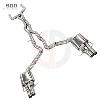 Système d'échappement arrière personnalisé SD pour Mercedes-Benz AMG E63/E63S W213 4.0T V8 2017-2023, échappements à soupapes de performance