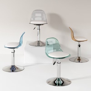 <span class=keywords><strong>Tabouret</strong></span> <span class=keywords><strong>de</strong></span> <span class=keywords><strong>bar</strong></span> moderne et simple en acrylique <span class=keywords><strong>transparent</strong></span> pour réception, cuisine et salon, à pieds hauts et réglable - Product Image 5