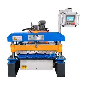 Mozambique Popular Color Steel 840 IBR Trapezoidal Sheet Roofing Cold Roll Forming Machine Product <b>Tile</b> <b>Making</b> <b>Machinery</b> - Product Image 1