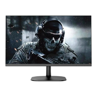 Monitor LED IPS Lengkung Hopestar 21.5/23.8/27 Inci untuk PC Desktop dengan 99% SRGB