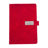 Promotion Usine : Coffret Cadeau Carnet A5 Personnalisé Multicolore – Papeterie de Bureau Minimaliste en Cuir Souple Épais avec Boucle