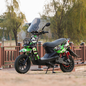 Scooter à grande vitesse pour 2 personnes moins cher, 60V 72V 20AH, moto avec pédales et frein à disque, à vendre - Product Image 5