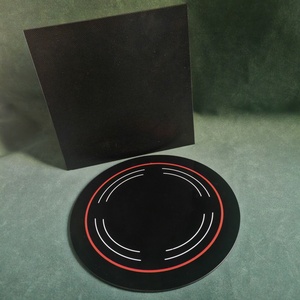 <span class=keywords><strong>Placa</strong></span> de Vidrio Cerámico para Cocina de Inducción de 4mm 6mm con Patrón Personalizado, Resistente a Choques Térmicos, Pulida 850 ° Cristal Negro Cristalino - Product Image 1