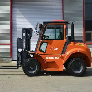 Shantui รถยกภูเขารถยกดีเซล3.5Ton รถยกดินขรุขระ - Product Image 2