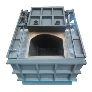 Competitive price gas fired aluminum melting furnace nature gas smelting oven for copper aluminum scraps factory direct