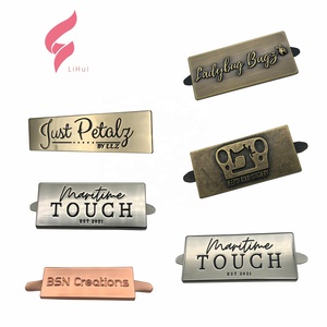 Tùy Chỉnh Chất Lượng Cao Thời Trang Thư Thiết Kế Kim Loại Thương Hiệu Logo Phụ Kiện Nhãn Tùy Chỉnh Thương Hiệu Logo - Product Image 4