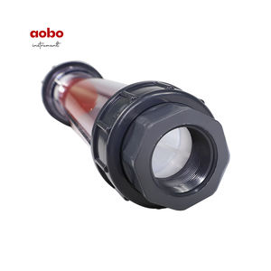 プラスチック油圧オイル海水流量計ガラス管流量計フィールドガラス管流量計プラスチックPSU PC AS ABS304SS - Product Image 4