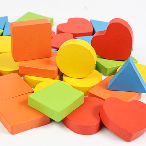 Wooden Shape & Color Matching Set Montessori STEM Educational Toy for Kids Early Math & Cognitive Development - Product Image 6