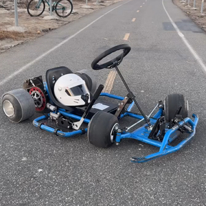 212cc 4-Stroke Xăng trôi đi Kart 50 km/h <span class=keywords><strong>Racing</strong></span> Kart cho người lớn & thanh thiếu niên đạp <span class=keywords><strong>Buggy</strong></span> cho ngoài trời off-road vui vẻ - Product Image 3