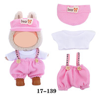 Ventes chaudes, bonne qualité, vêtements pour bébé en polyester, style dessin animé, ensemble de vêtements pour bébé, accessoires de vêtements pour poupée mignons