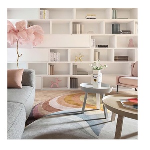 Di fascia alta di lusso in oro linee a mano Tufted <span class=keywords><strong>tappeto</strong></span> in lana Tencel per soggiorno 100% zona <span class=keywords><strong>viscosa</strong></span> <span class=keywords><strong>tappeto</strong></span> per camera da letto - Product Image 3