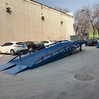 Rampe mobile en acier de 6, 8, 10, 12 et 15 tonnes avec certification CE – Pont de chargement pour entrepôt et conteneurs