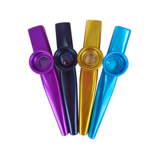 Kazoo en métal Orff en gros, instrument de musique très populaire, kazoo musical en métal - Product Image 1