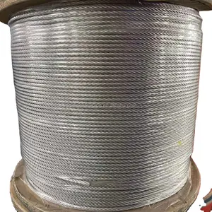 26mm dia 7x19 structure galvanized steel wire rope