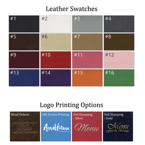 Exhibidores de Menús de Tres Caras para Restaurantes, Cubiertas de Menús de Cuero con Soporte Triangular - Product Image 6