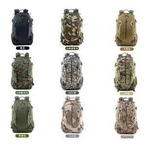 Sac à dos tactique camouflage pour homme, grande capacité, imperméable, en tissu Oxford polyester, nouvelle fermeture éclair, pour le sport, vente en gros - Product Image 4