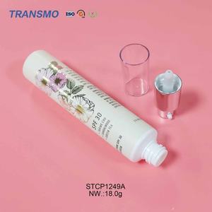 Cream <b>Sunscreen</b> Plastic Packaging Cosmetic Tube 30ml 50ml Squeeze Cream Tube <b>Sunscreen</b> Soft Tube Cosmetic - Product Image 5