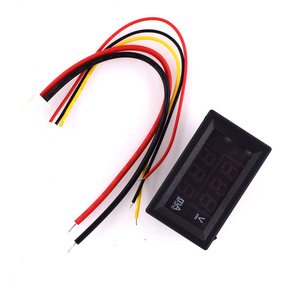Hongwei Micro Voltmètre et Ampèremètre Numérique 0-100V 1A avec Double Affichage LED pour l'Électronique - Product Image 1