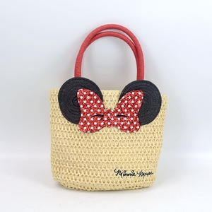 Borse da Viaggio con Orecchie Grandi e Farfalla per Ragazze, <span class=keywords><strong>Borsa</strong></span> per la Spesa Personalizzabile con Logo e Colore, Grande <span class=keywords><strong>Borsa</strong></span> Estiva in Paglia - Product Image 1