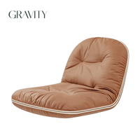 Fauteuil à bascule pliable réglable et rembourré, imperméable, cinq positions, pour yoga, méditation, chambre à coucher, hôtel, design moderne, vente en gros