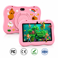 Tablette pour enfants, nouvelle tablette éducative 7 pouces, 16 Go, processeur quadricœur MTK 1,3 GHz, Android 8.1, Wi-Fi, écran tactile, certifiée ROHS
