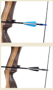Shero 40lbs thẳng cung chia 51 inch bắn cung săn bắn takedown <span class=keywords><strong>recurve</strong></span> cung và mũi tên thiết lập với 12pcs Mũi Tên - Product Image 4