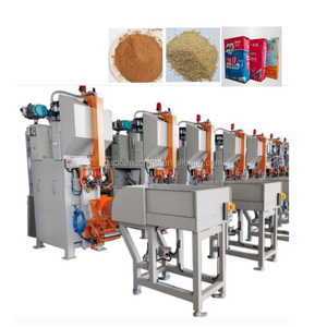 Machine de remplissage et d'emballage entièrement automatique pneumatique pour sacs de <span class=keywords><strong>ciment</strong></span>, sacs à valve, sacs alimentaires, plastique et papier, capacité 25kg 50kg - Product Image 1