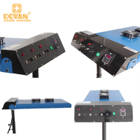 Nouveau séchoir flash semi-automatique 6500W avec zone de séchage 20x24 pouces pour machine à sécher l'encre de sérigraphie Octopus pour T-shirts