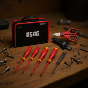 Usag Tool <b>Set</b> 6 Piece With <b>Screwdrivers</b> Scissors And Case For General Repair - Product Image 3